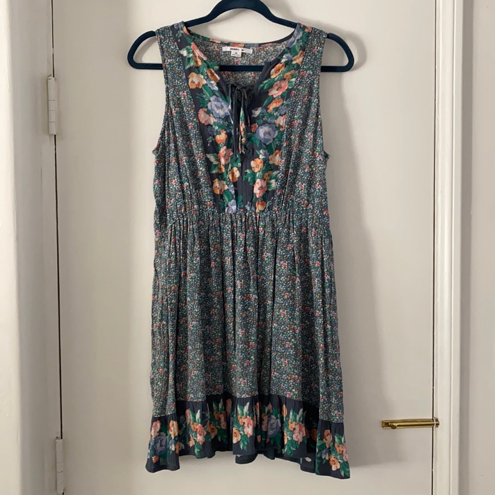 *O’Neill* Blue Floral Mini Dress - Size M